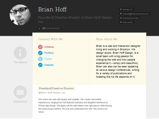 linkedin profile on resumes