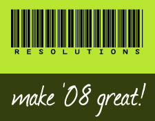 13 Career Resolutions for YOU in 2008