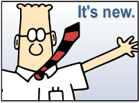 Dilbert Jumps Off the Page; Goes Web 2.0